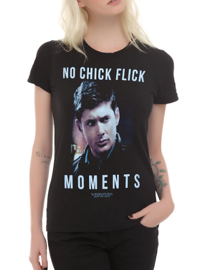 no chick flick moments